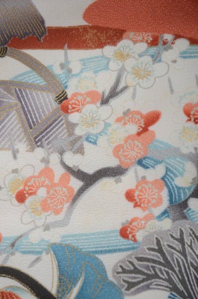 Long-sleeved kimono 6 items set / Furisode / FK#1-815