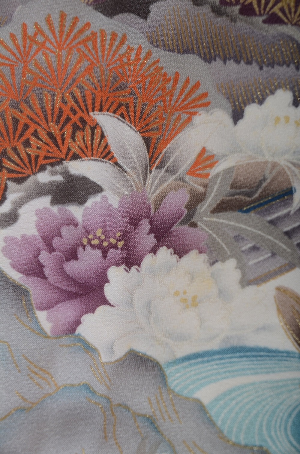 Long-sleeved kimono 6 items set / Furisode / FK#1-815