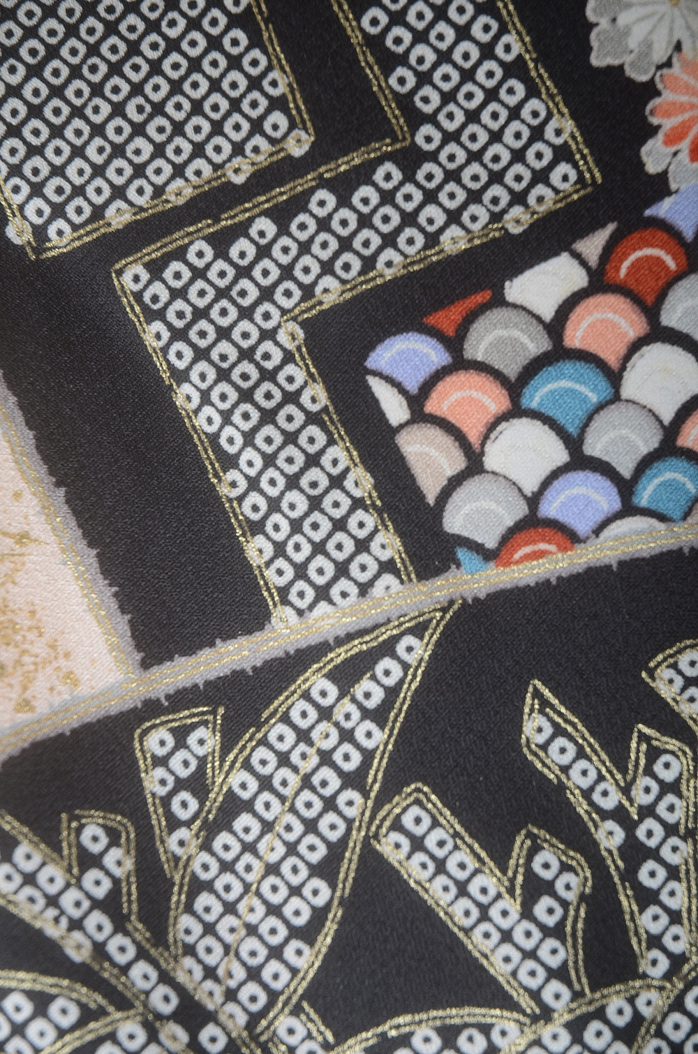 Long-sleeved kimono 6 items set / Furisode / FK#1-815