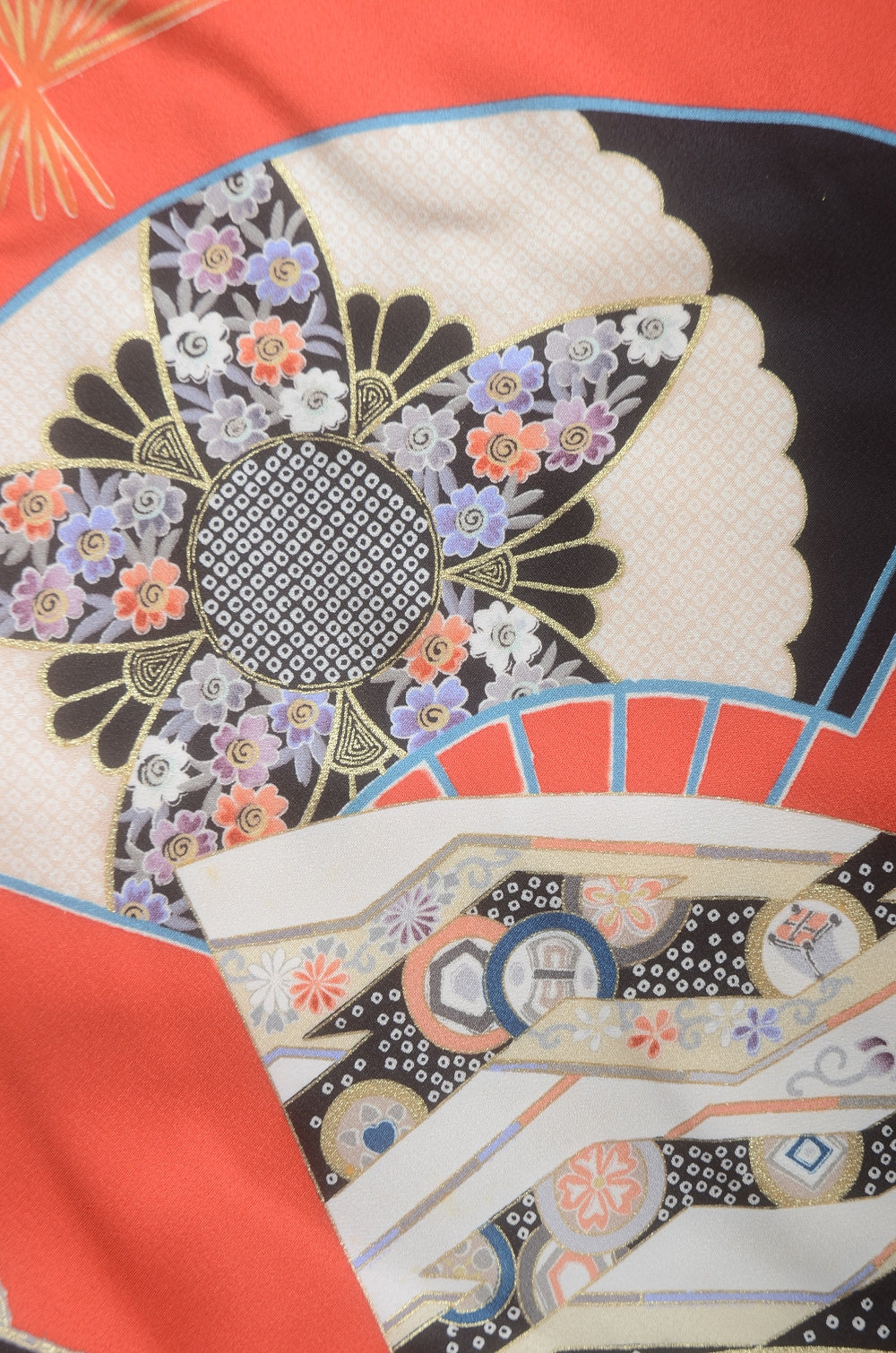 Long-sleeved kimono 6 items set / Furisode / FK#1-815