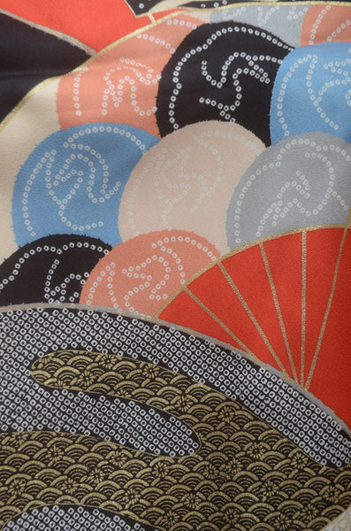 Long-sleeved kimono 6 items set / Furisode / FK#1-815