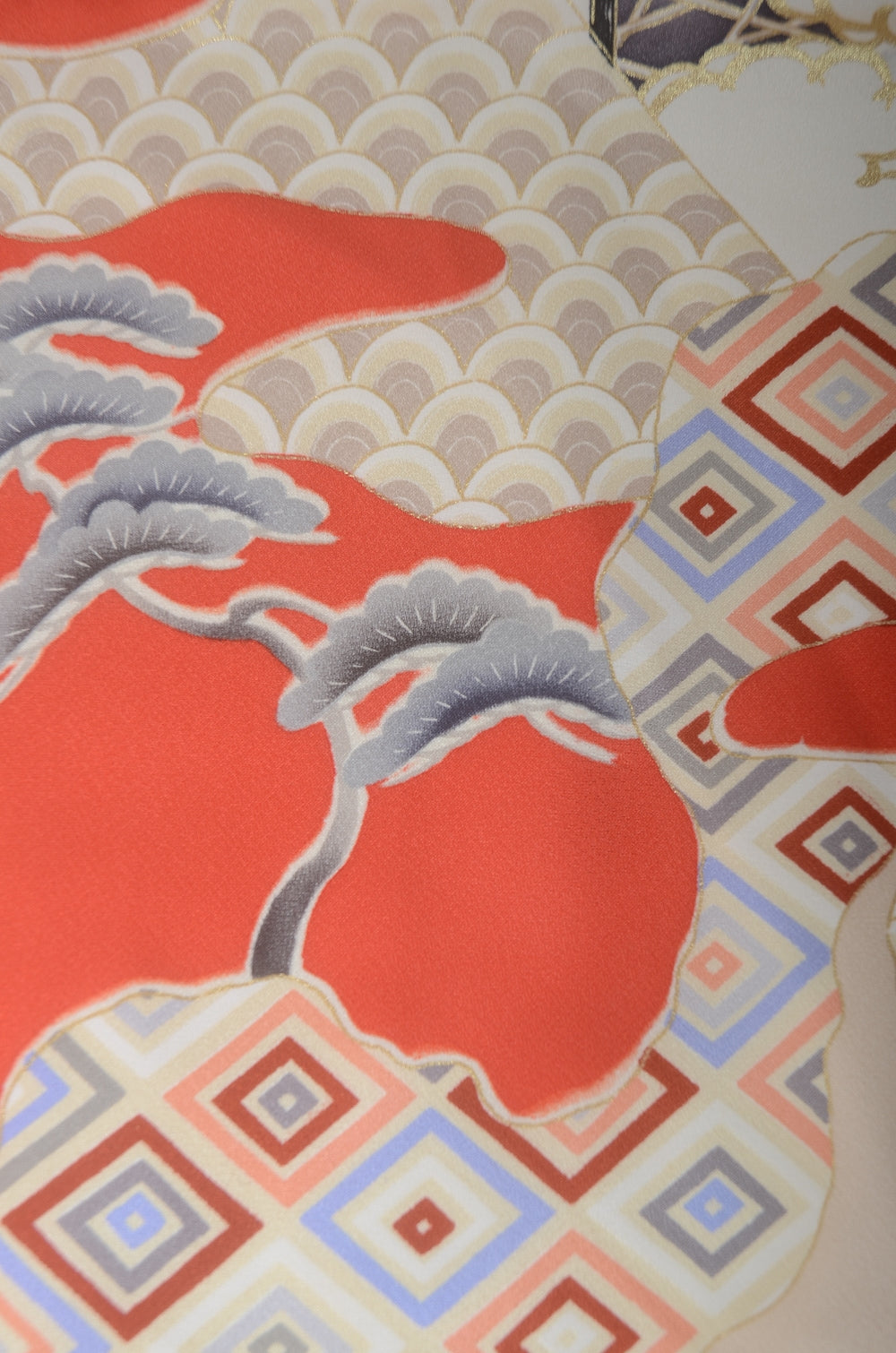 Long-sleeved kimono 6 items set / Furisode / FK#1-815