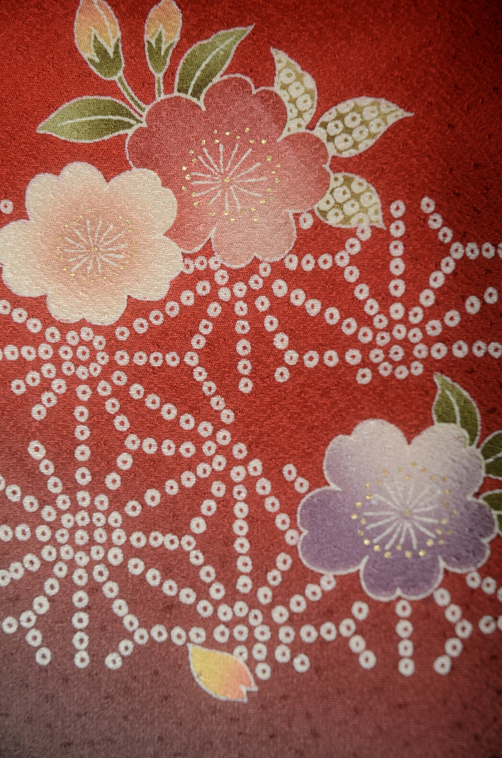 Long-sleeved kimono 6 items set / Furisode / FK#1-817