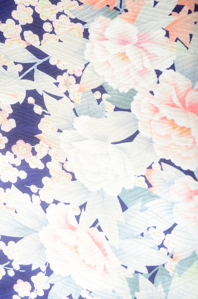 Long-sleeved kimono 6 items set / Furisode / FK#1-556
