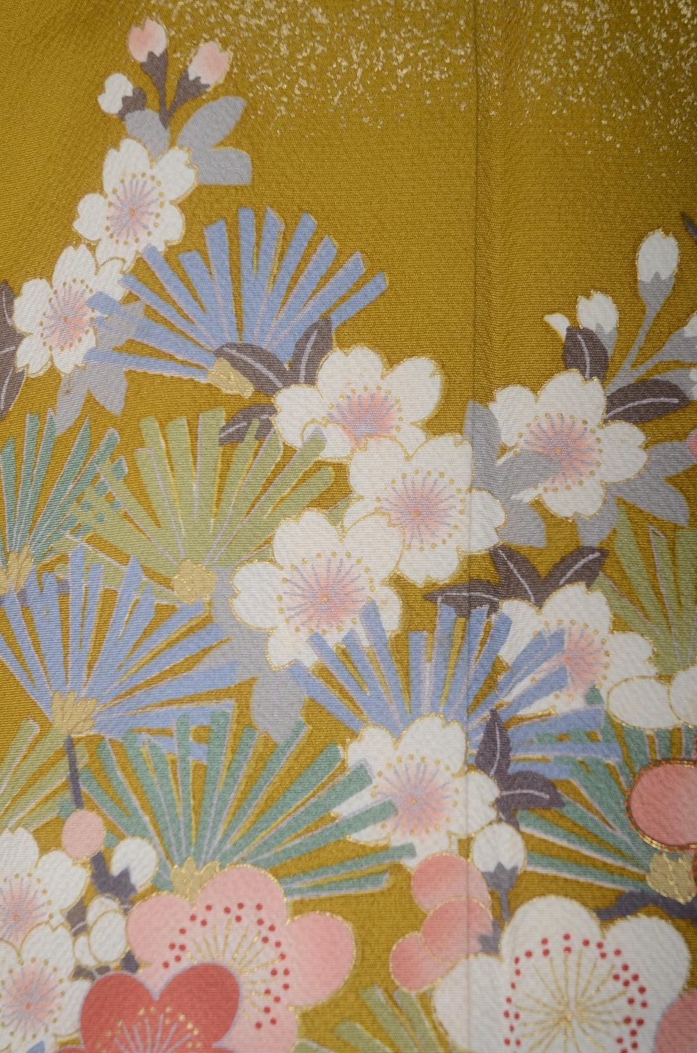 Long-sleeved kimono 6 items set / Furisode / FK#1-825