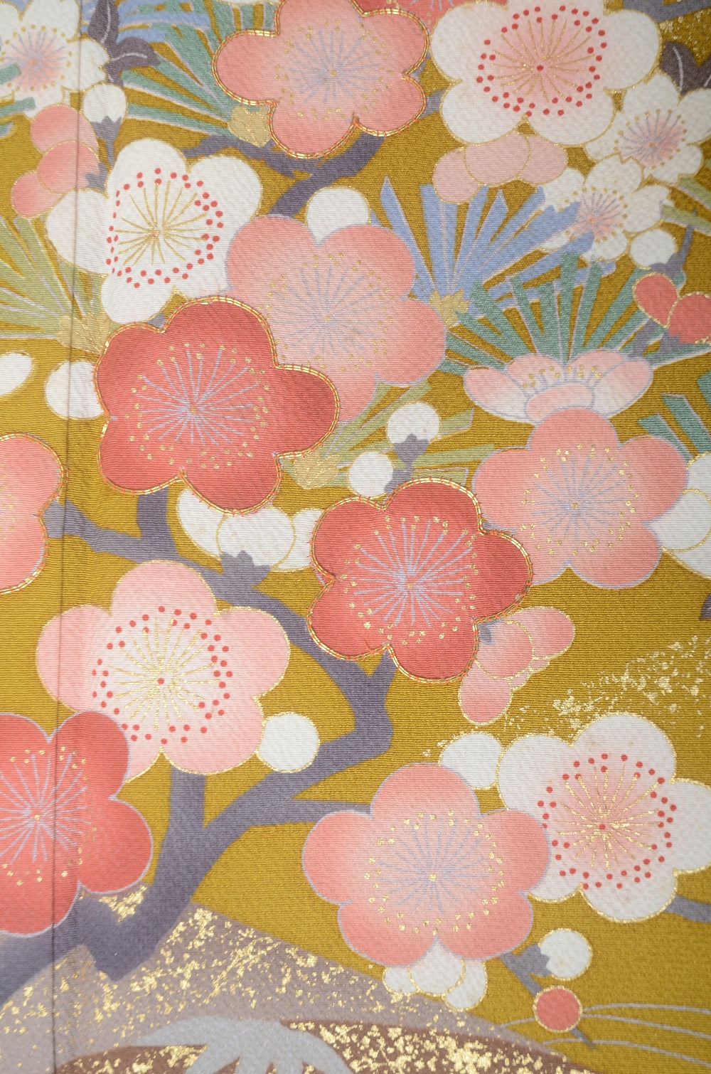 Long-sleeved kimono 6 items set / Furisode / FK#1-825