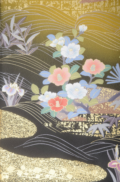 Long-sleeved kimono 6 items set / Furisode / FK#1-825