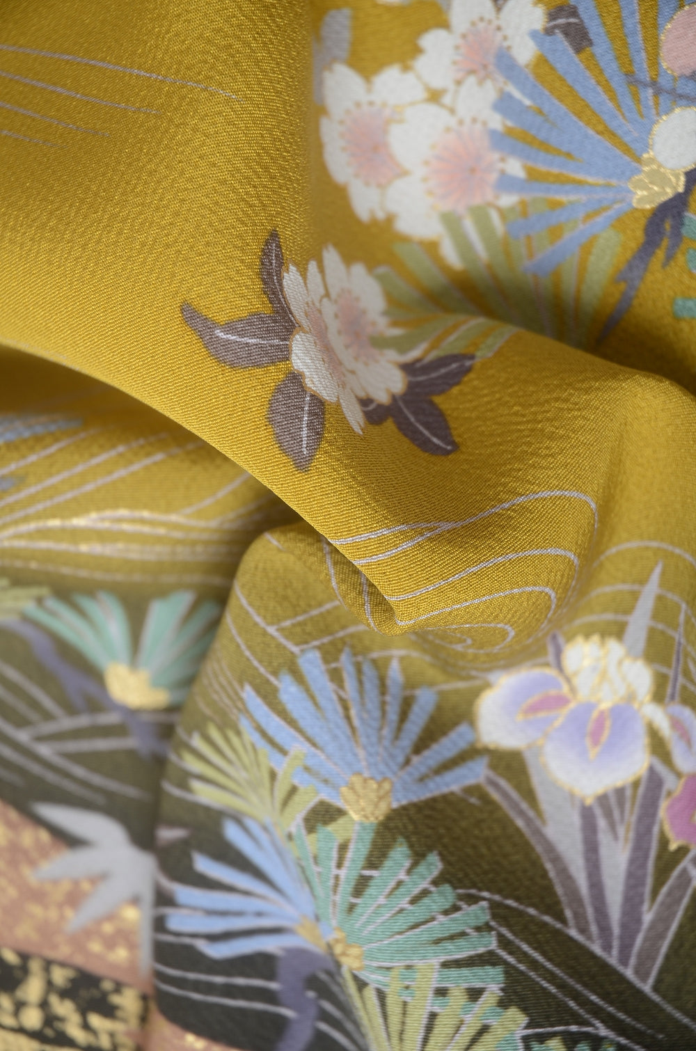 Long-sleeved kimono 6 items set / Furisode / FK#1-825