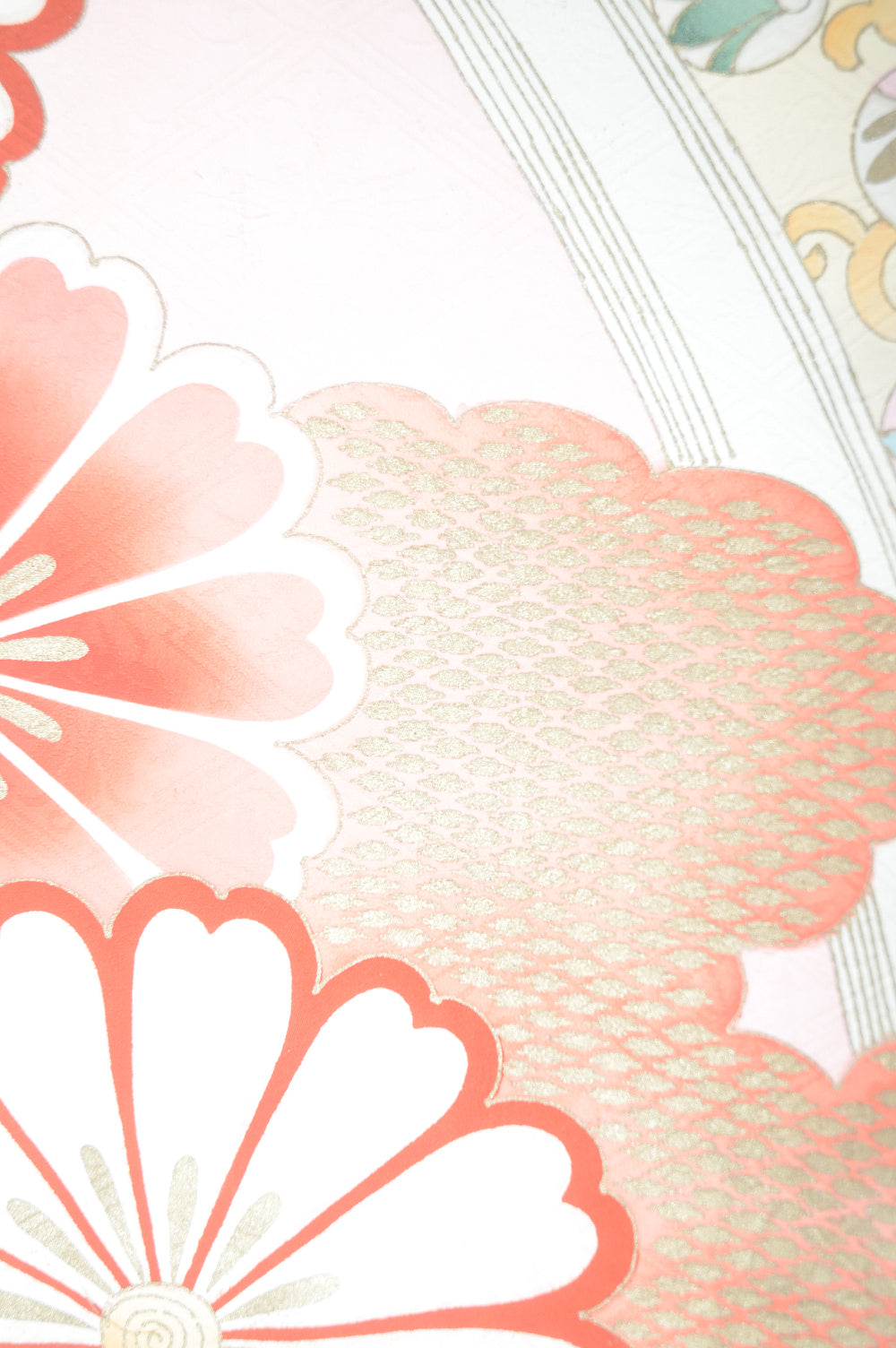 Long-sleeved kimono 6 items set / Furisode / FK#1-558