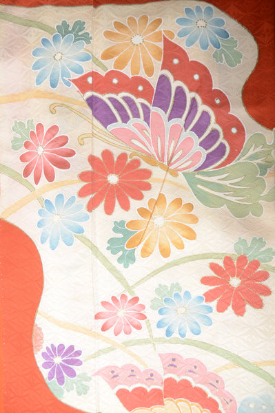 Long-sleeved kimono 6 items set / Furisode / FK#1-559