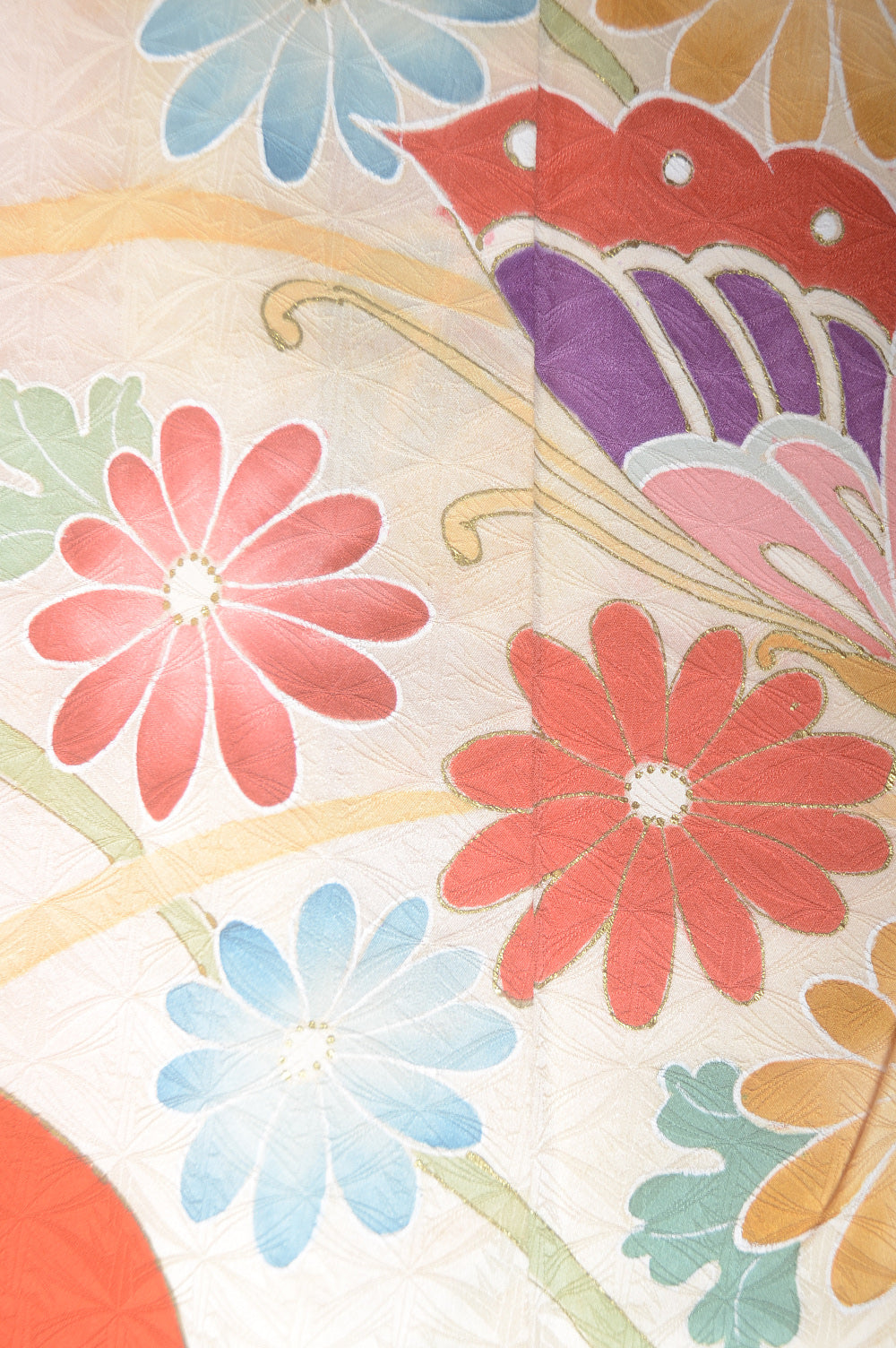 Long-sleeved kimono 6 items set / Furisode / FK#1-559