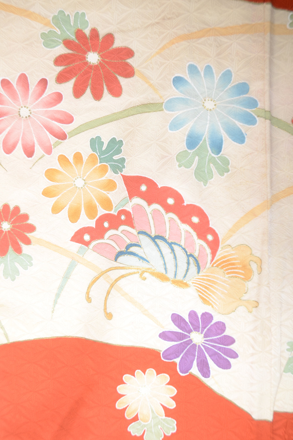 Long-sleeved kimono 6 items set / Furisode / FK#1-559