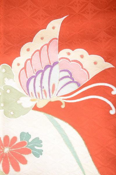 Long-sleeved kimono 6 items set / Furisode / FK#1-559