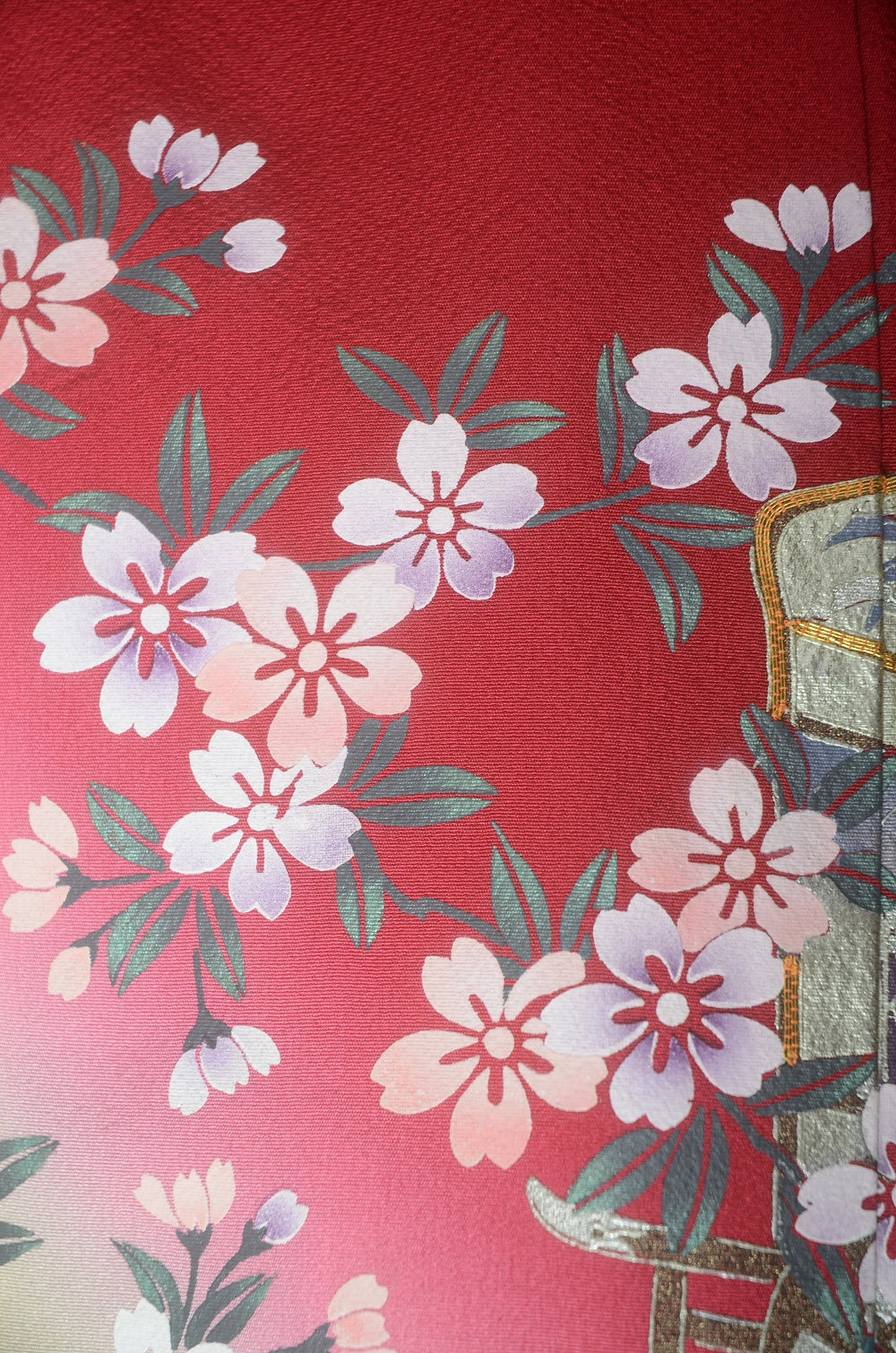 Long-sleeved kimono 6 items set / Furisode / FK#1-829