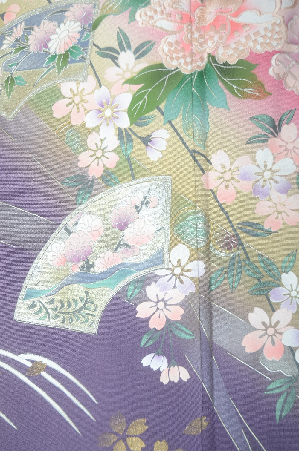 Long-sleeved kimono 6 items set / Furisode / FK#1-829