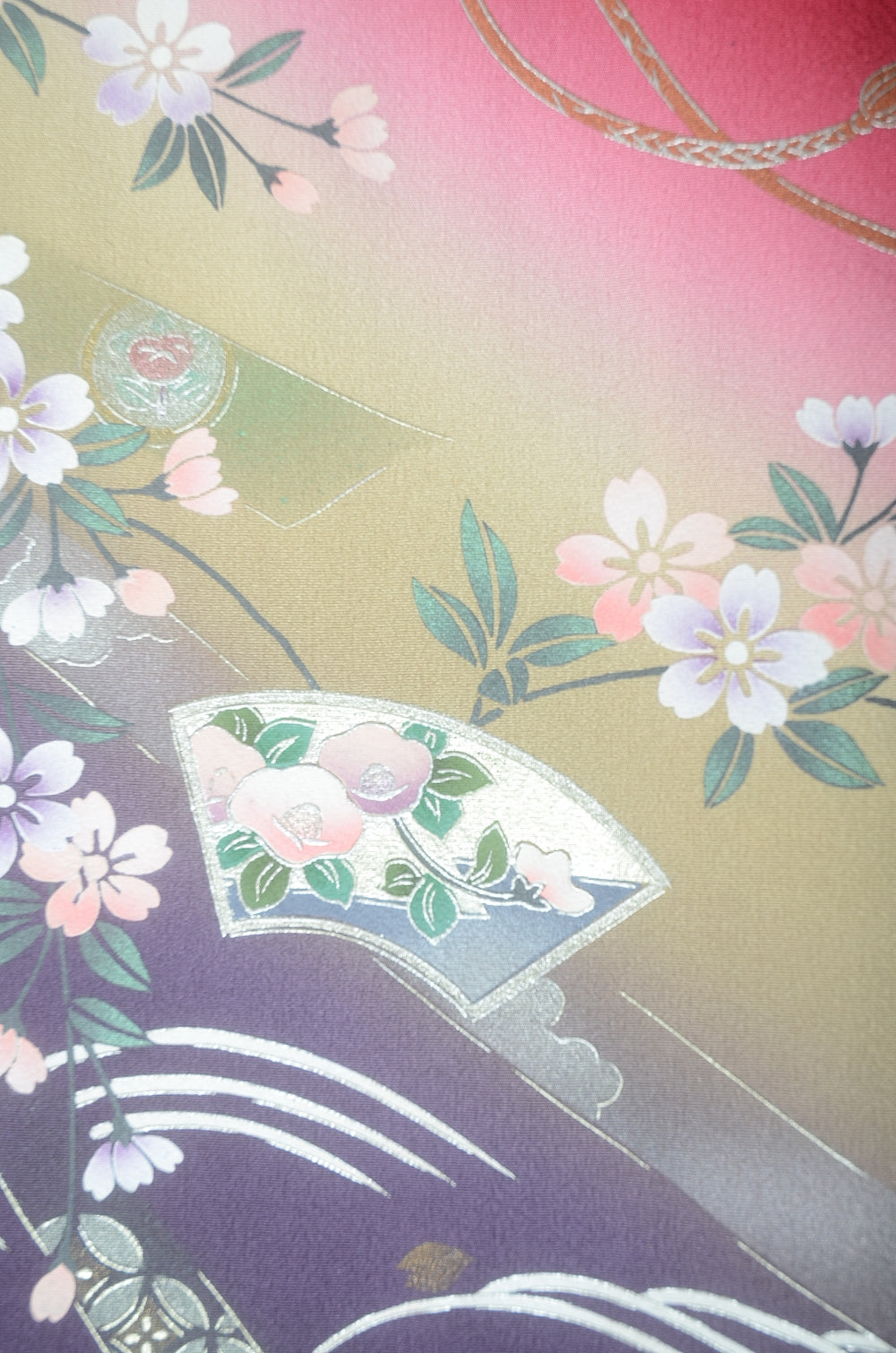 Long-sleeved kimono 6 items set / Furisode / FK#1-829
