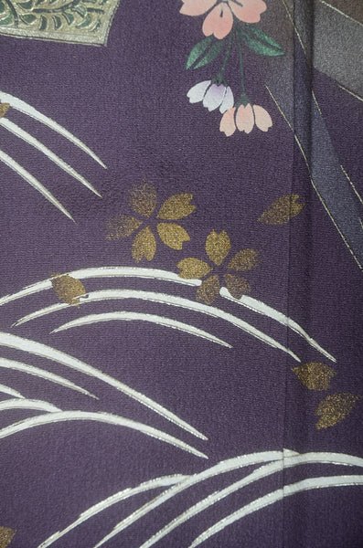 Long-sleeved kimono 6 items set / Furisode / FK#1-829