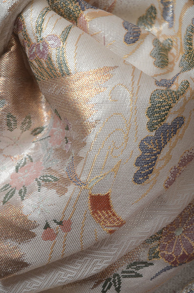 Long-sleeved kimono 6 items set / Furisode / FK#1-829