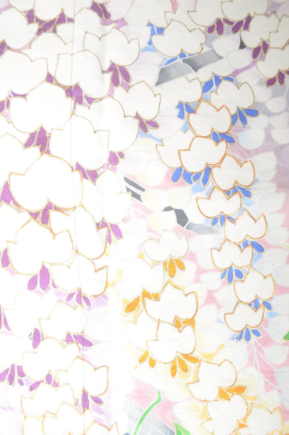 Long-sleeved kimono 6 items set / Furisode / FK#1-562