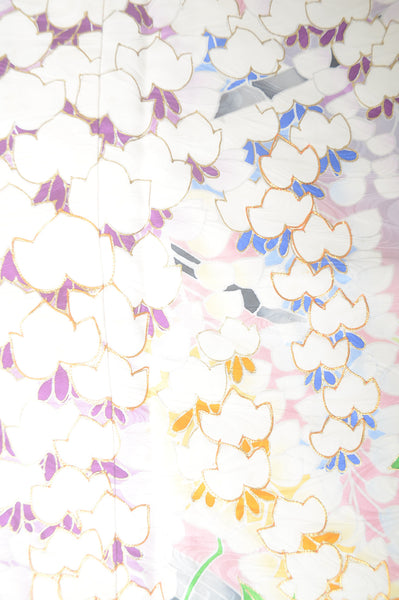 Long-sleeved kimono 6 items set / Furisode / FK#1-562