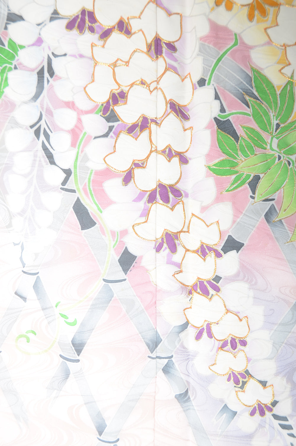 Long-sleeved kimono 6 items set / Furisode / FK#1-562