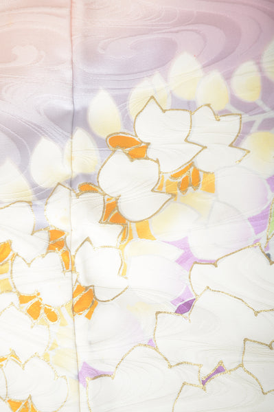 Long-sleeved kimono 6 items set / Furisode / FK#1-562