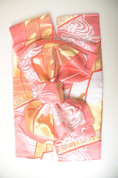 Long-sleeved kimono 6 items set / Furisode / FK#1-562