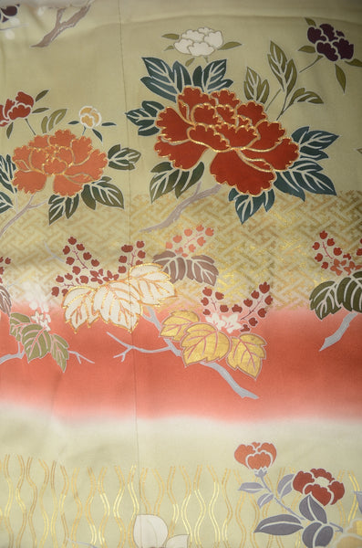 Long-sleeved kimono 6 items set / Furisode / FK#1-831