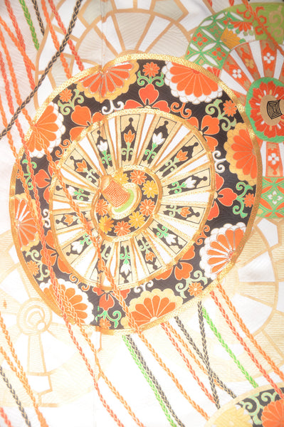 Long-sleeved kimono 6 items set / Furisode / FK#1-563