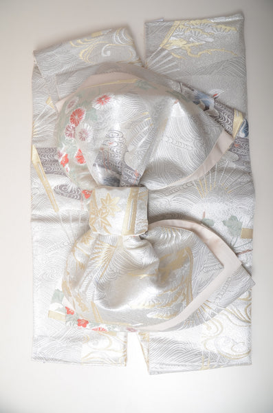 Long-sleeved kimono 6 items set / Furisode / FK#1-831