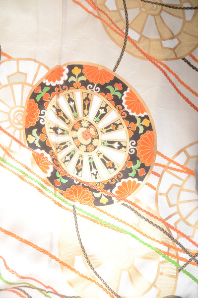 Long-sleeved kimono 6 items set / Furisode / FK#1-563