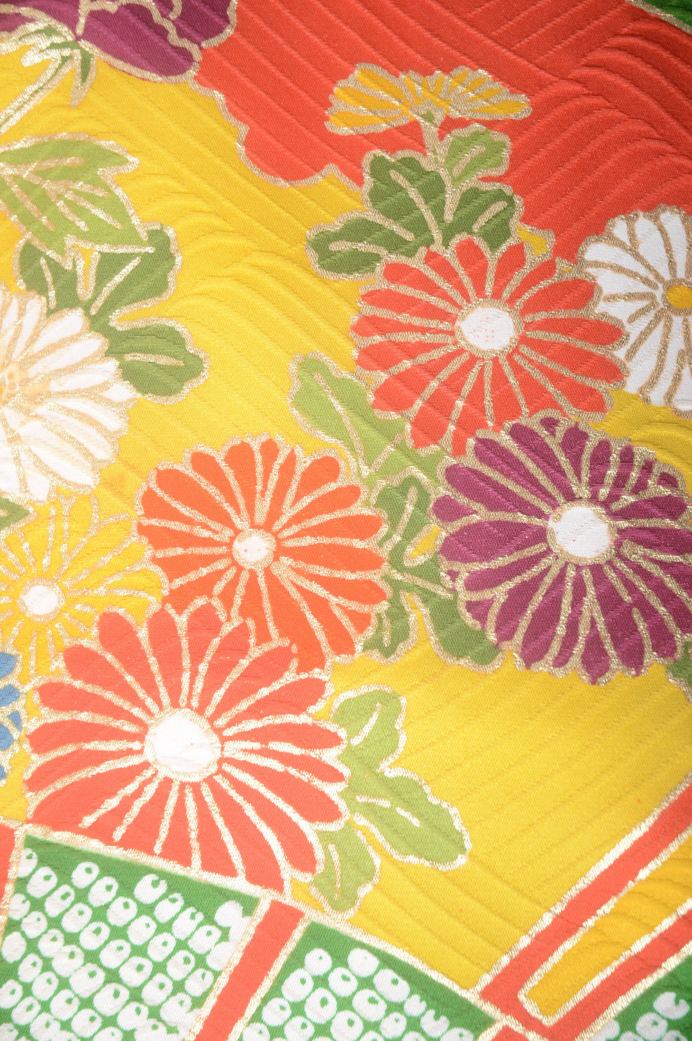 Long-sleeved kimono 6 items set / Furisode / FK#1-564