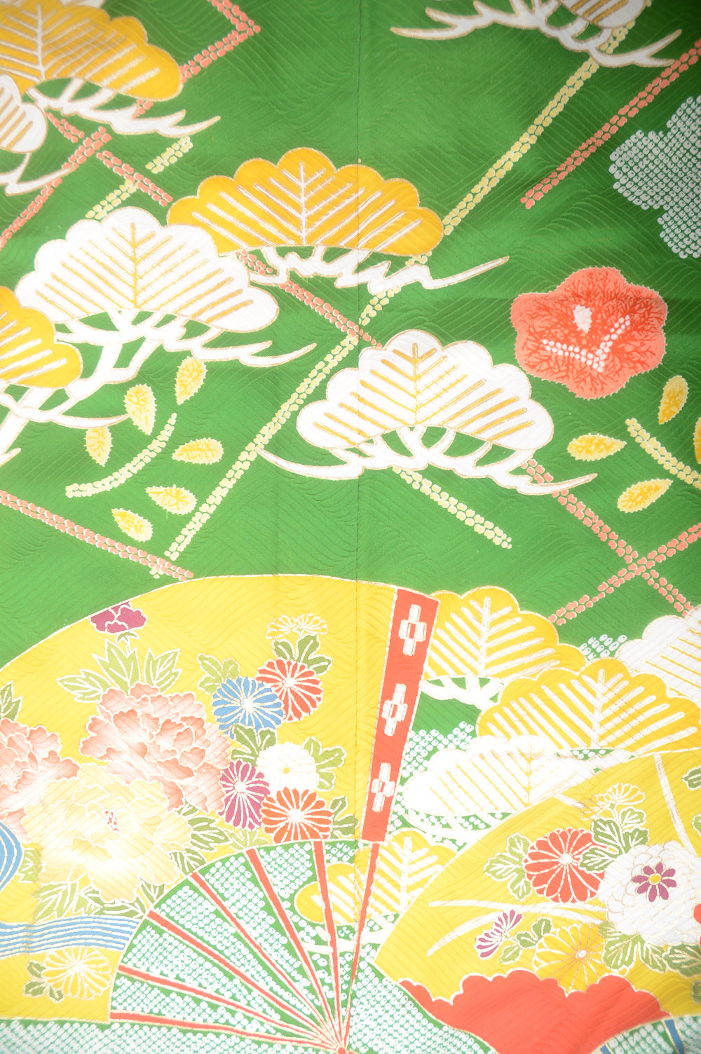 Long-sleeved kimono 6 items set / Furisode / FK#1-564