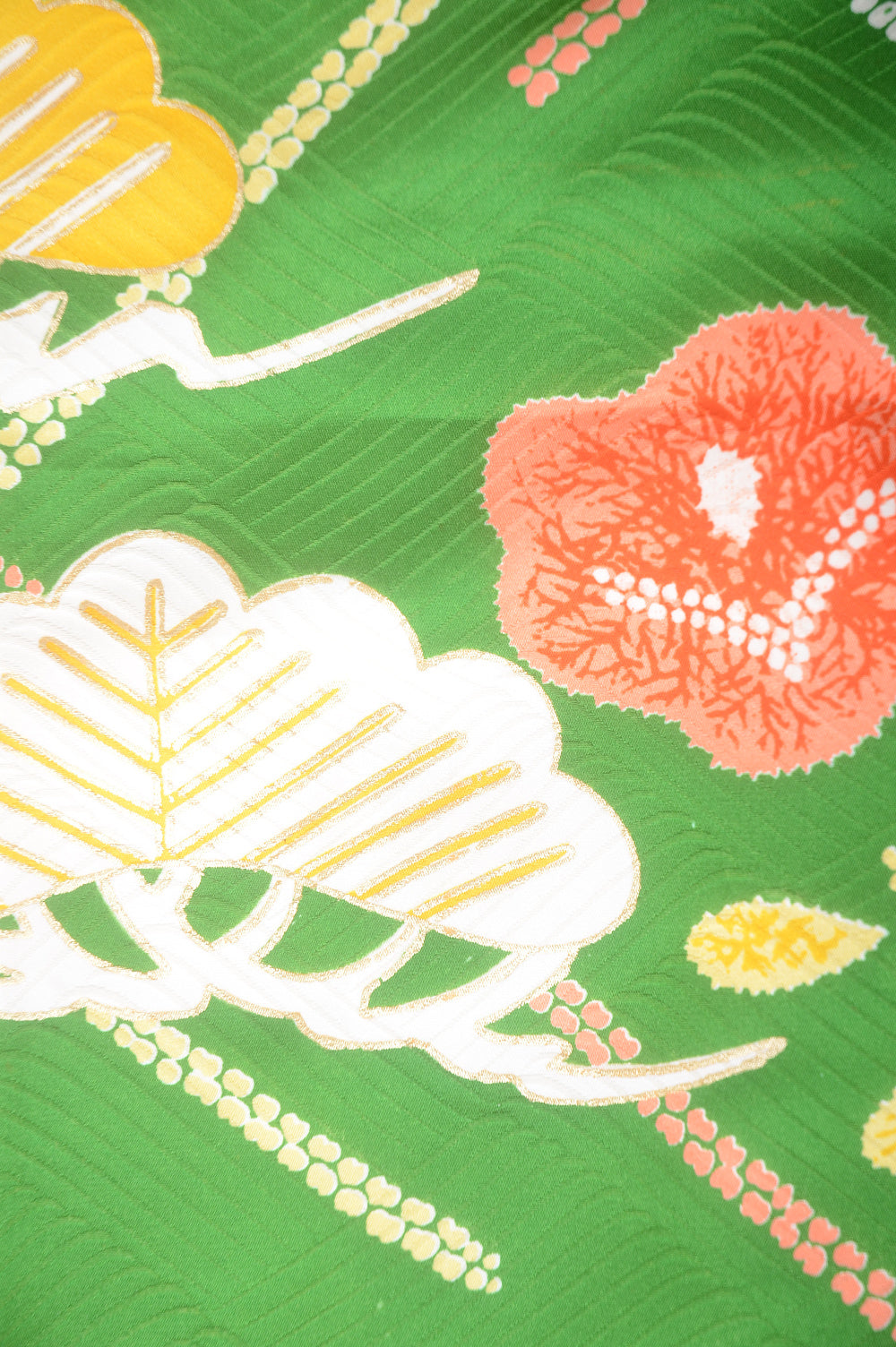 Long-sleeved kimono 6 items set / Furisode / FK#1-564