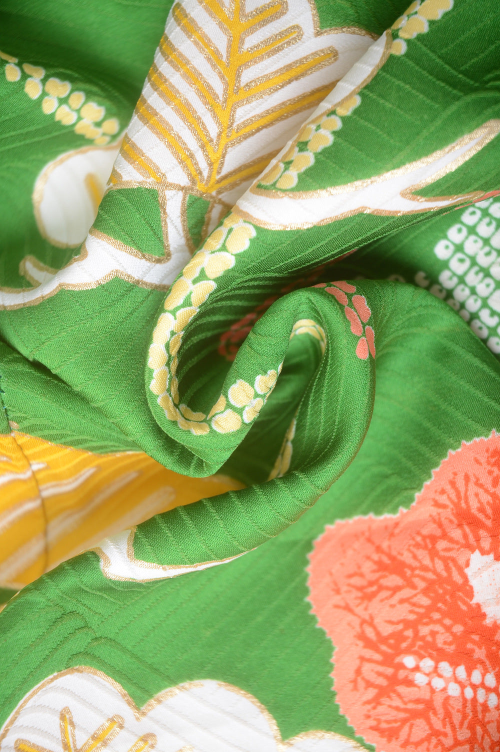 Long-sleeved kimono 6 items set / Furisode / FK#1-564