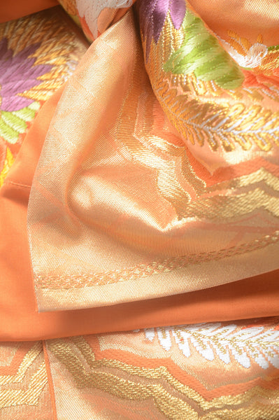 Long-sleeved kimono 6 items set / Furisode / FK#1-564