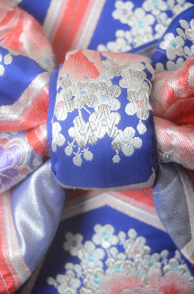 Long-sleeved kimono 6 items set / Furisode / FK#1-835
