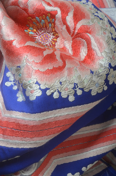 Long-sleeved kimono 6 items set / Furisode / FK#1-835
