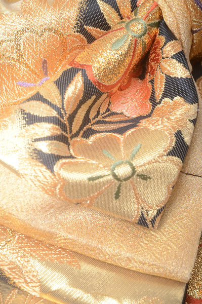 Long-sleeved kimono 6 items set / Furisode / FK#1-566