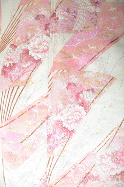 Long-sleeved kimono 6 items set / Furisode / FK#1-567