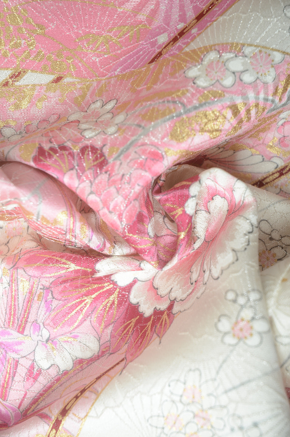 Long-sleeved kimono 6 items set / Furisode / FK#1-567