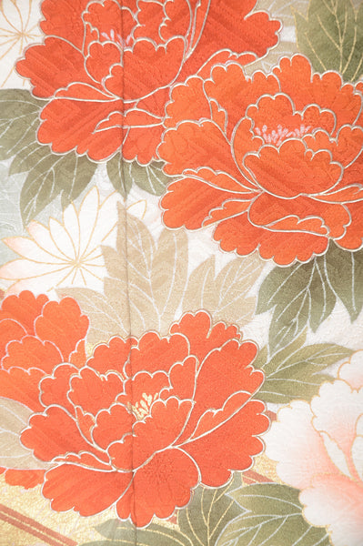Long-sleeved kimono 6 items set / Furisode / FK#1-568
