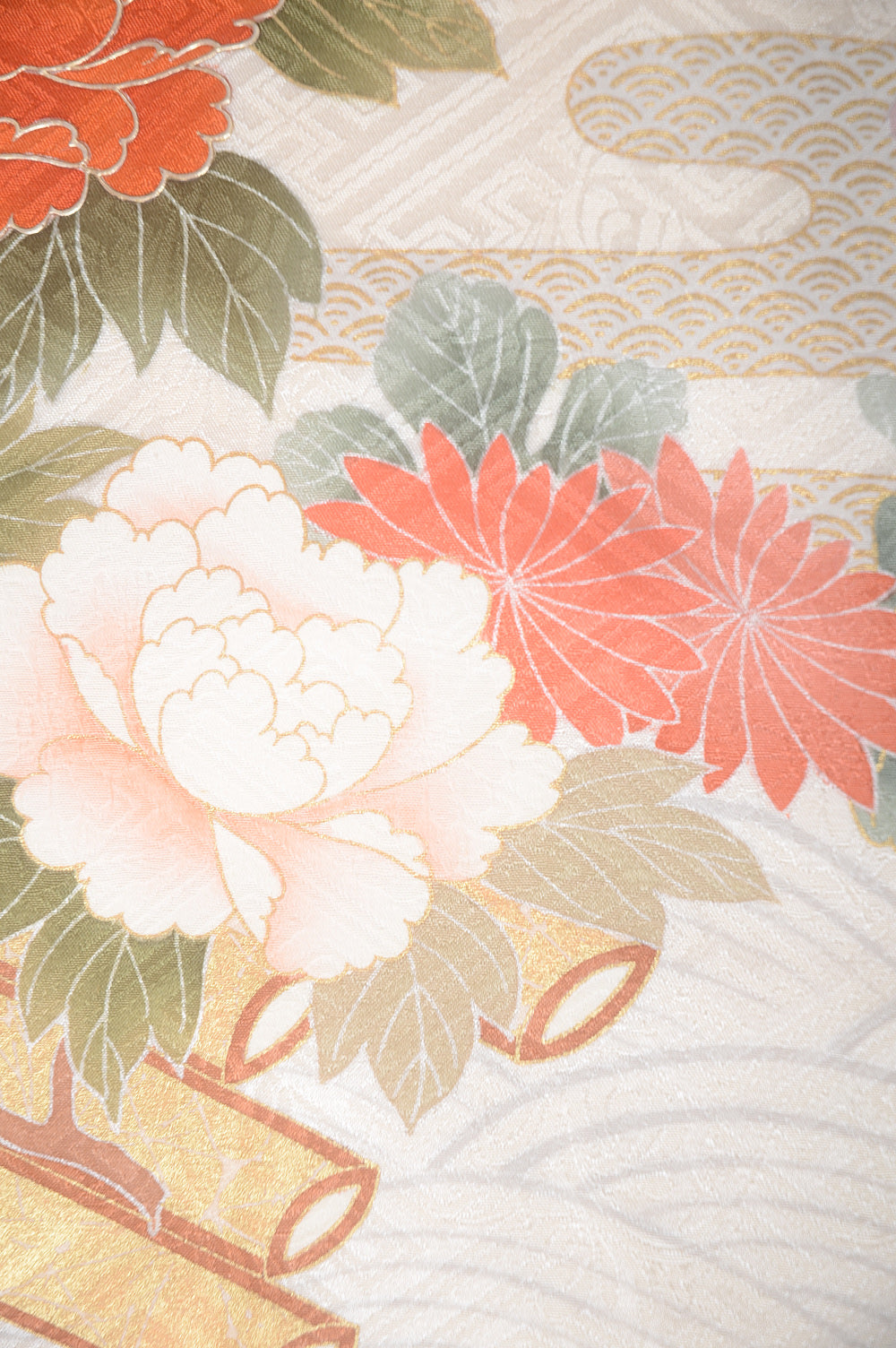 Long-sleeved kimono 6 items set / Furisode / FK#1-568