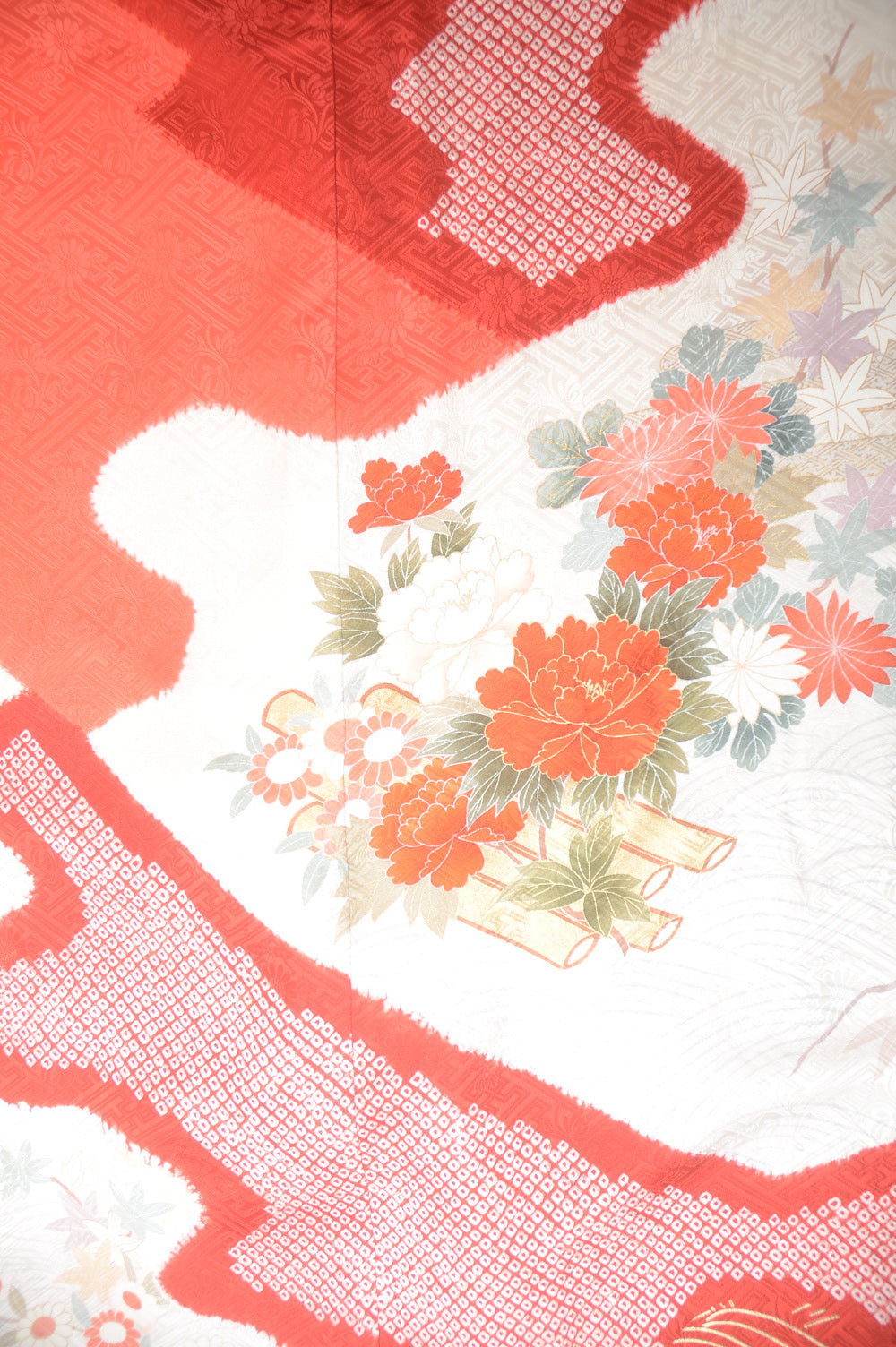 Long-sleeved kimono 6 items set / Furisode / FK#1-568