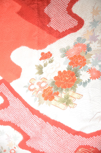 Long-sleeved kimono 6 items set / Furisode / FK#1-568