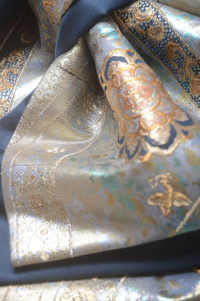 Long-sleeved kimono 6 items set / Furisode / FK#1-568