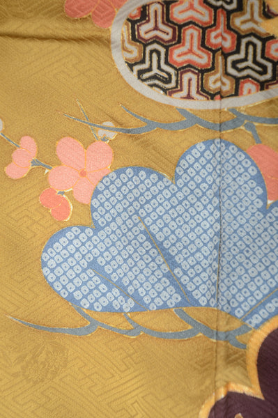 Long-sleeved kimono 6 items set / Furisode / FK#1-569
