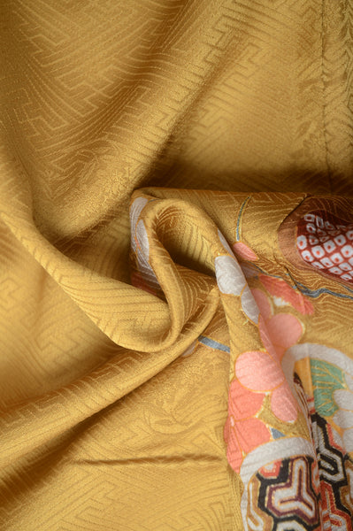 Long-sleeved kimono 6 items set / Furisode / FK#1-569