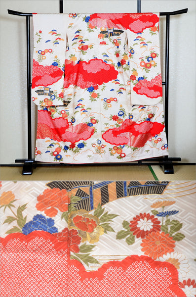 Long-sleeved kimono / Furisode / FK#1-655