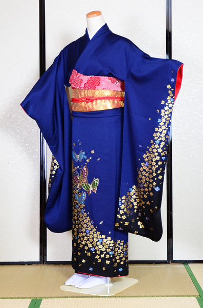 Long-sleeved kimono 6 items set / Furisode / FK#1-668